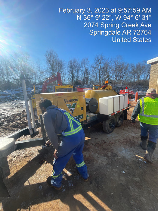 2022 Vac-Tron LP573XDT T4 Koehler Diesel Engine, 500 Gallon Debris Tank, x2 100 Gallon Water Tanks