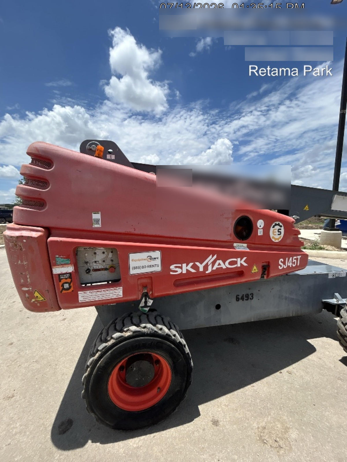 2018 SKYJACK SJ45T+