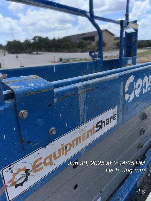 2017 Genie GS-3232 Genie GS3232 Lift w/Folding Rails and Swing Gate