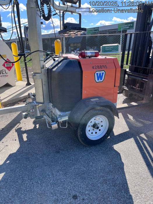 2024 Wanco WLTT-4MM4K Diesel, Deep Sea Controller, Shore Power Plug, Auto Start, (4) 350W LED Floodlights, 4kW Generator, 60 Gal Fuel Tank, 2" Ball, T3