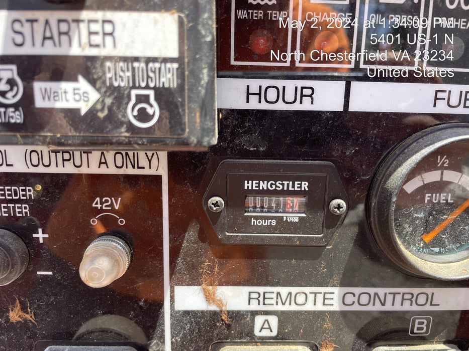 2024 Shindaiwa DGW400MDL Kubota D902 Engine, 23 HP, Dual Op Welder, Wire, Arc, Droop Stick, Tig, and CC Stick Functionality, Simulphase, 3 Phase and 1 Phase Gen Output, Single Axle NB Trlr, Slr Trckl Chrg 12V 12W, Fire Ext