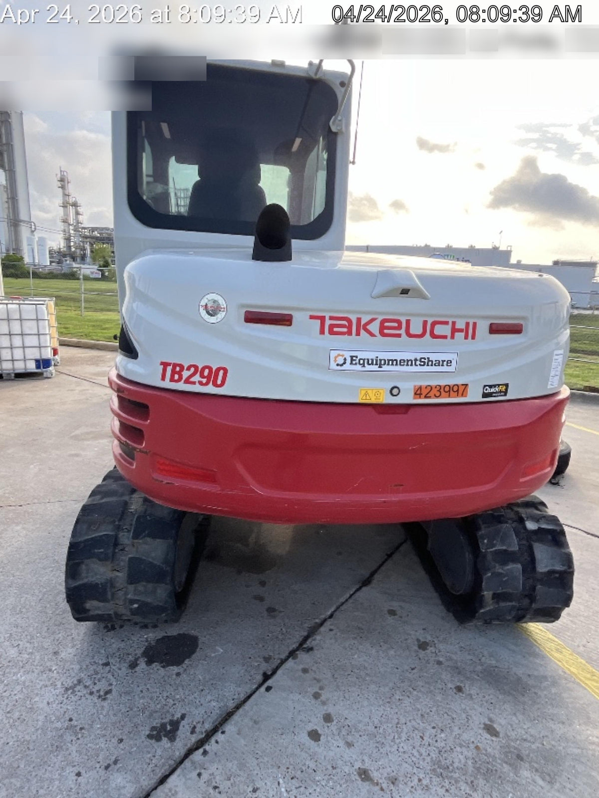 2024 TAKEUCHI TB290-CR