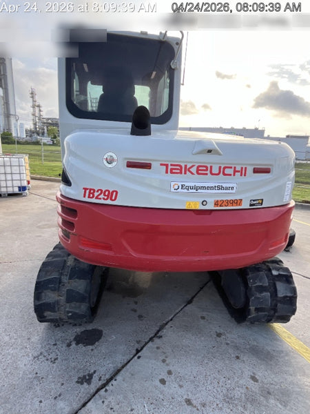 2024 TAKEUCHI TB290-CR