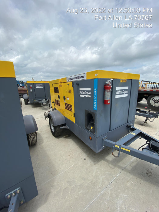 2020 ATLAS COPCO PAS 150 HF CS Enclosed