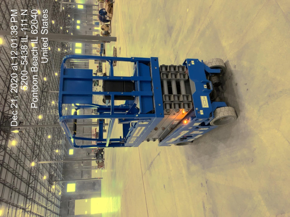 2020 Genie GS-1930 Solid Non Marking Tires, Beacon, Folding rails with half height swing gate