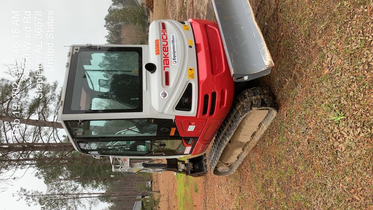 2020 Takeuchi TB-235-2CR Cab/Heat/Air, Rubber Tracks, Manual TAG QC