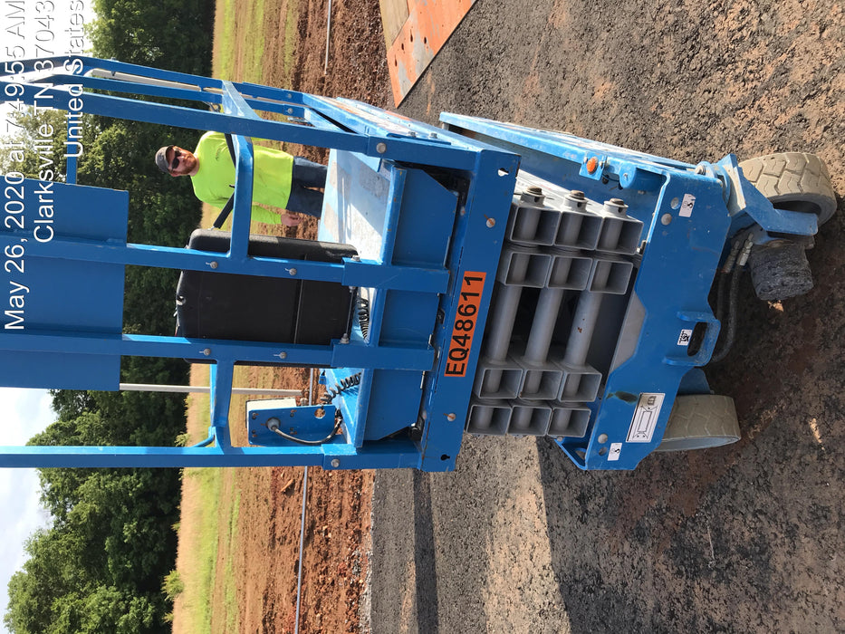 2019 Genie GS-1930 Fixed Rails with Chain Entry