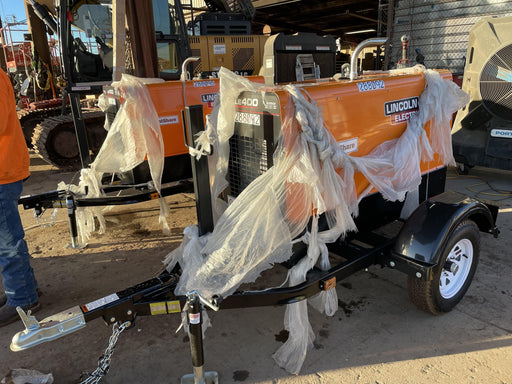 2023 Lincoln Electric LE400 Kubota V1505, Trlr, Cable Rack, Light Kit, ES Decals, T3