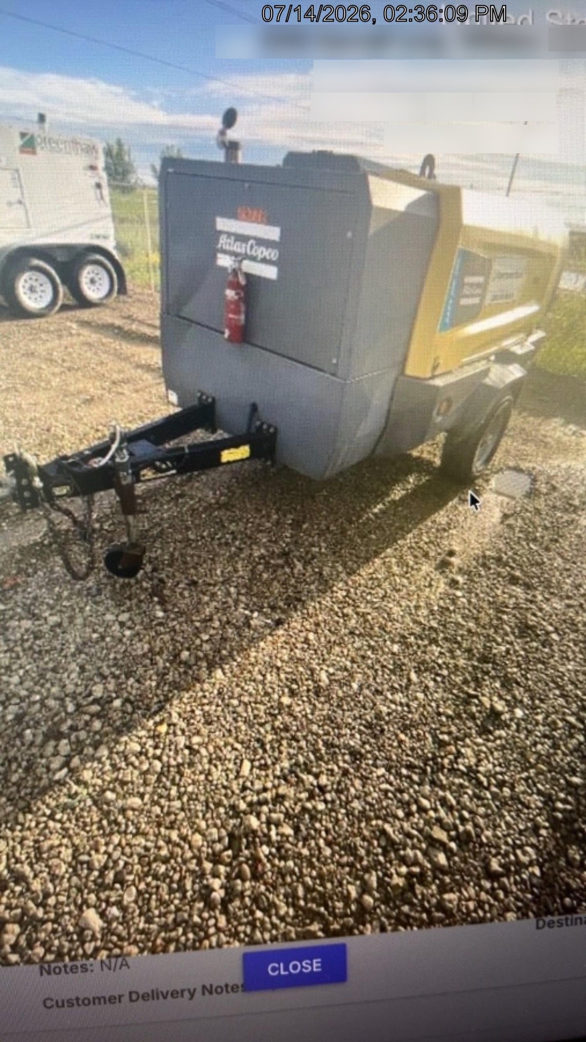 2020 ATLAS COPCO XATS 400 PFF