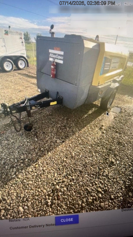 2020 ATLAS COPCO XATS 400 PFF