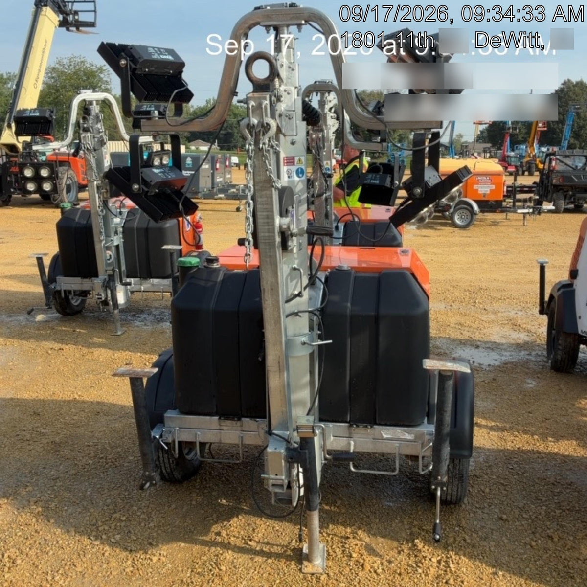 2024 Wanco WLTT-4MM4K Diesel, Deep Sea Controller, Shore Power Plug, Auto Start, (4) 350W LED Floodlights, 4kW Generator, 60 Gal Fuel Tank, 2" Ball, T3