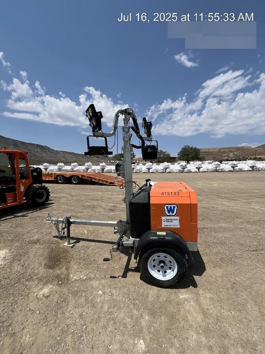 2024 Wanco WLTT-4MM4K Diesel, Deep Sea Controller, Shore Power Plug, Auto Start, (4) 350W LED Floodlights, 4kW Generator, 60 Gal Fuel Tank, 2" Ball, T3