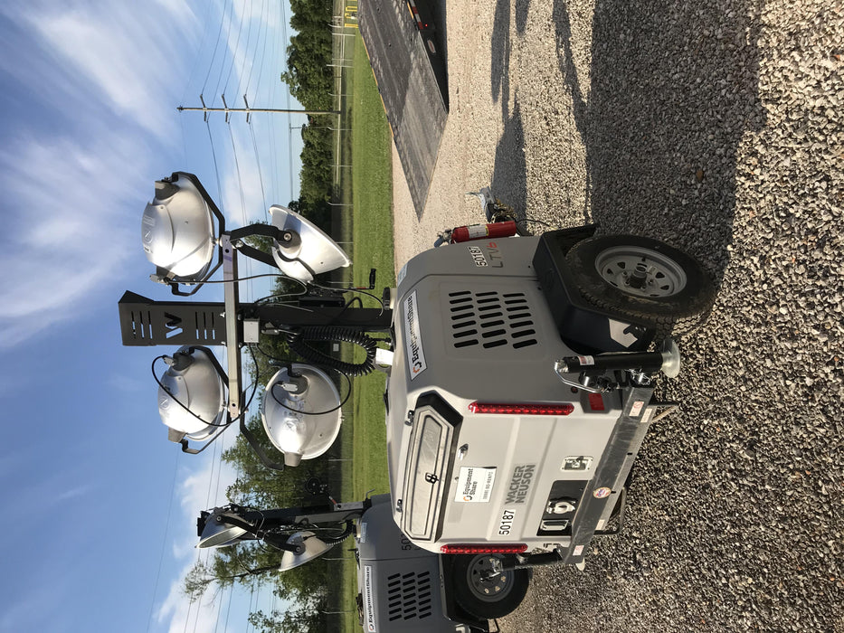 2019 Wacker Neuson LTV6L-MH Mobile Light Tower w/Fuel Level Sensor Installed