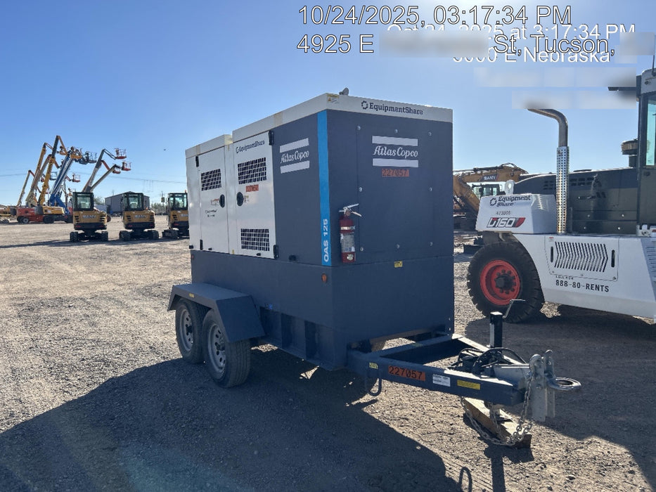 2022 ATLAS COPCO QAS 125