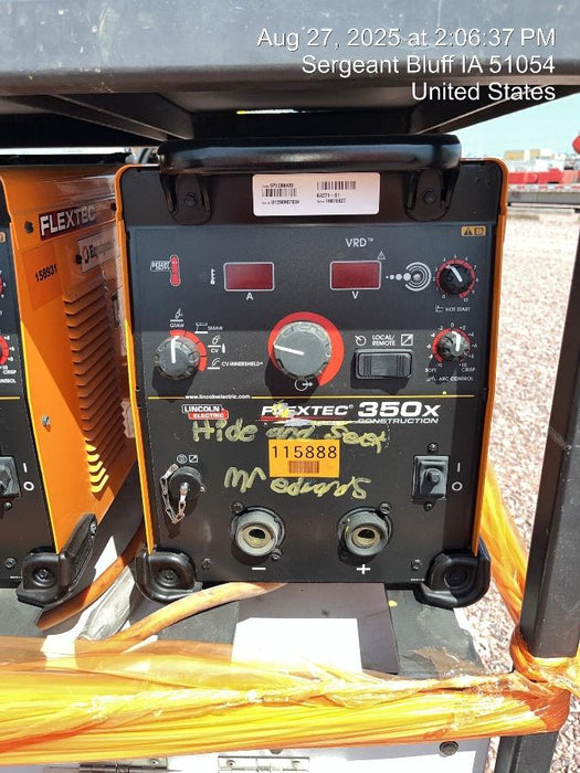 2020 LINCOLN ELECTRIC FLEXTEC 350X