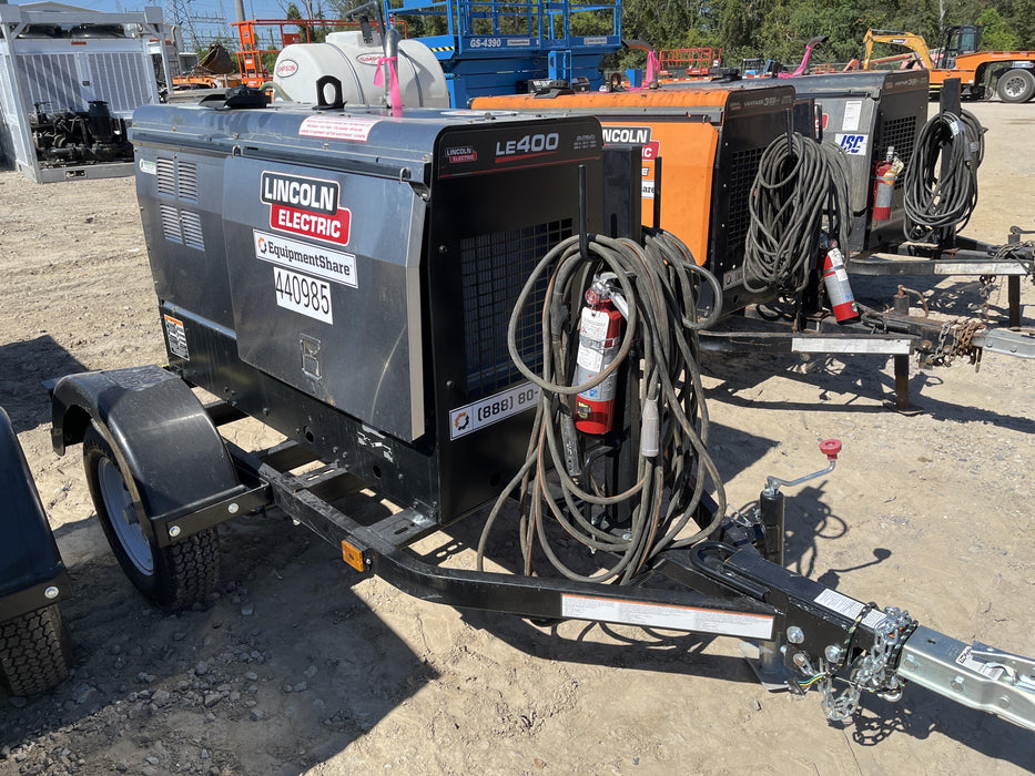 2024 Lincoln Electric LE400 Kubota V1505, Trlr, Cable Rack, Light Kit, ES Decals, T3