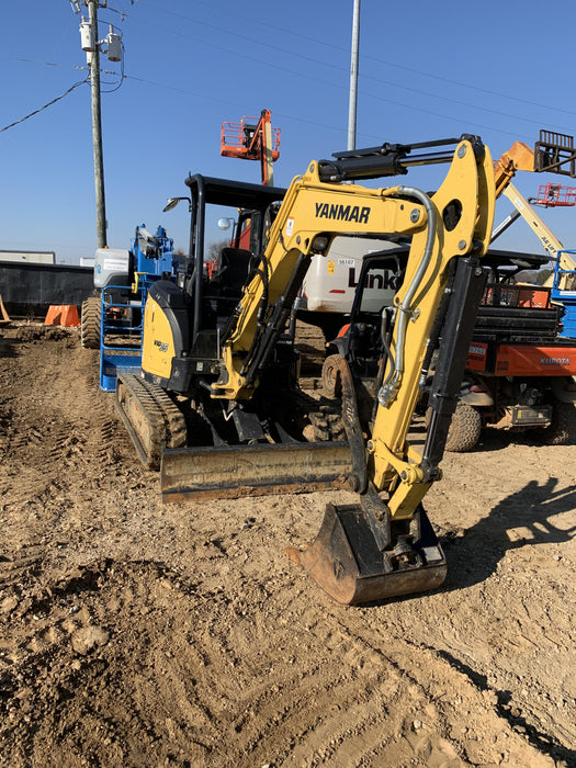2020 Yanmar ViO35PR Open ROPS / Rubber Track / NO COUPLER