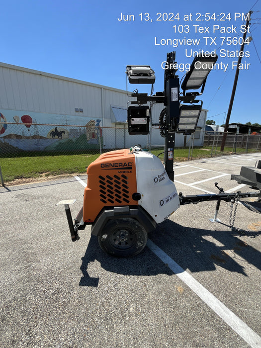 2023 Generac MLT2 Diesel, Flex Switch 120V Input, Powerzone Controller, 
(4) 320W LED Lights, 4kW Generator, 39.9 Gal Fuel Tank, 2" Ball, T3