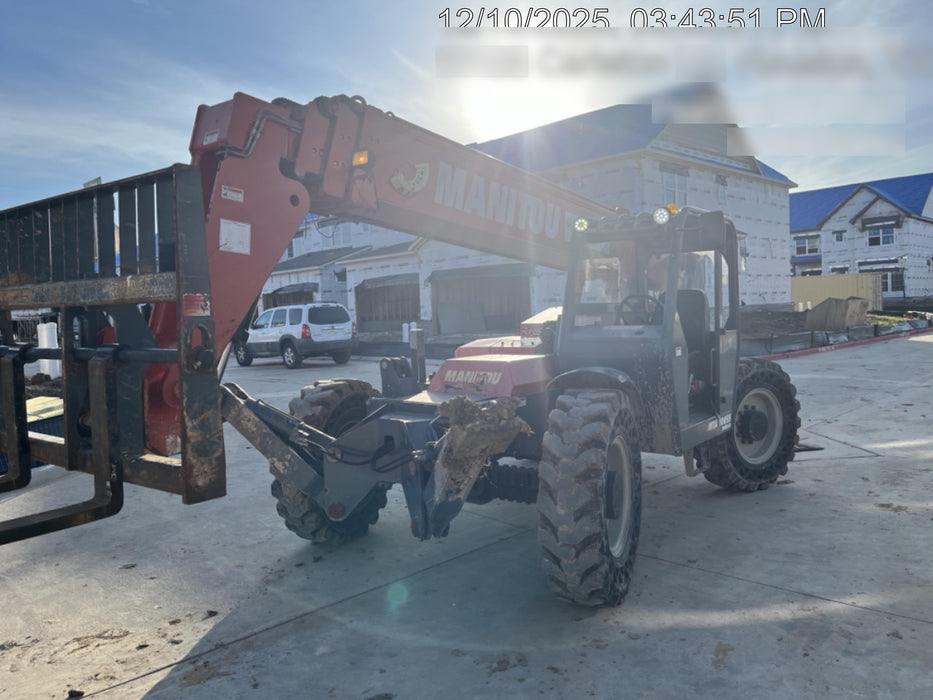 2018 Manitou MTA10055 Manitou MTA 10055 w/Open ROPS, Work Lights/Strobe, Aux Hyd, Solid Tires, Lift Hook, 66" Carriage, 60" Forks