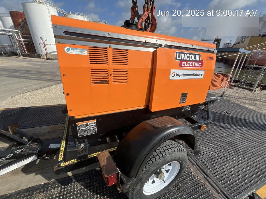 2022 Lincoln Electric LE400 Kubota V1505, Trlr, Cable Rack, Light Kit, ES Decals, T3