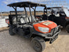 2022 Kubota RTV-X1140W-H Plastic Canopy, Windshield Acrylic Clear, LED Strobe Light, Wire Harness Kit, Back up Alarm