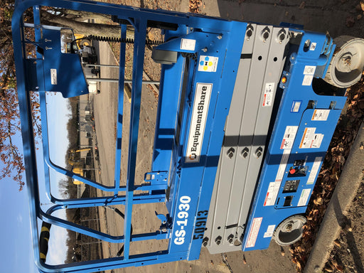 2019 Genie GS-1930 Fixed Rails with Chain Entry