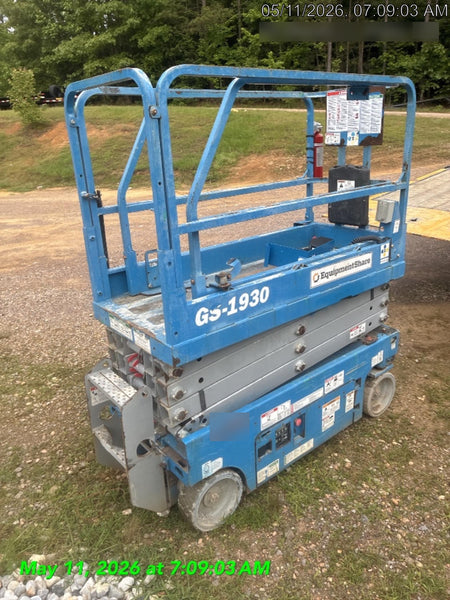 2018 Genie GS-1930 Genie GS-1930 Scissor Lift w/Standard Options