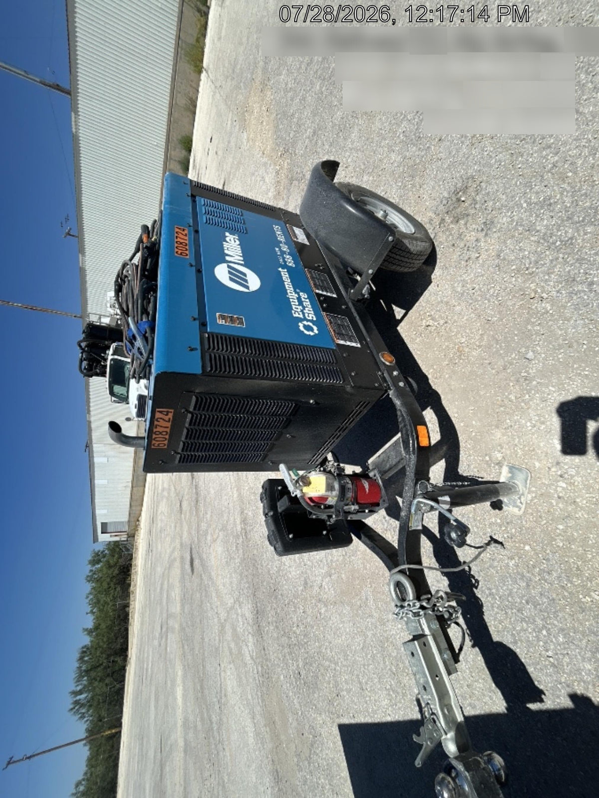 2025 MILLER ELECTRIC BIG BLUE 400