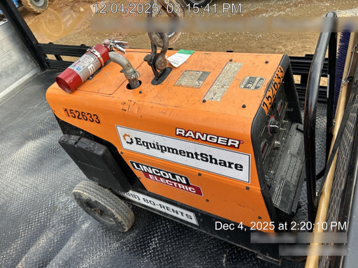 2021 Lincoln Electric Ranger 305 LPG LPG One-Pak (includes undercarriage, tank holder & tank strap) ORANGE