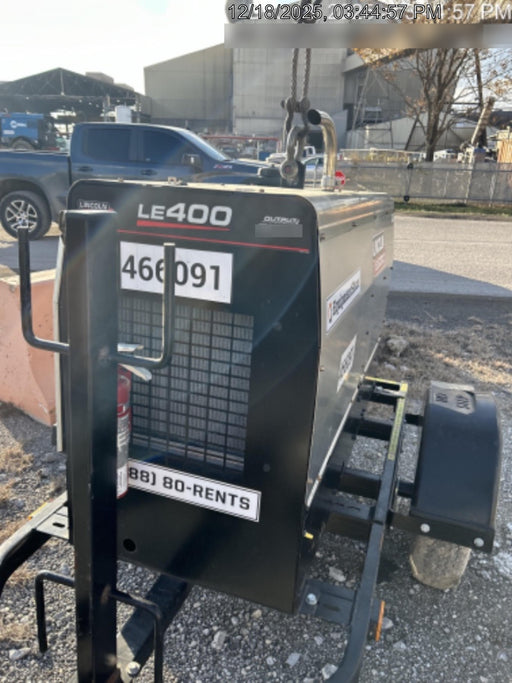 2024 Lincoln Electric LE400 Kubota V1505, Trlr, Cable Rack, Light Kit, ES Decals, T3