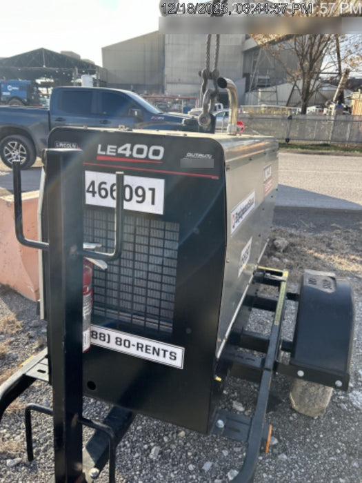 2024 Lincoln Electric LE400 Kubota V1505, Trlr, Cable Rack, Light Kit, ES Decals, T3