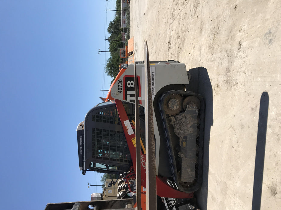 2019 Manitou MTA12042 Cab/Heat/Air, 120 HP, Solid Tires, Work Lights, Lift Hook, Auxiliary Hydraulics w/66" Carriage and 60" Forks