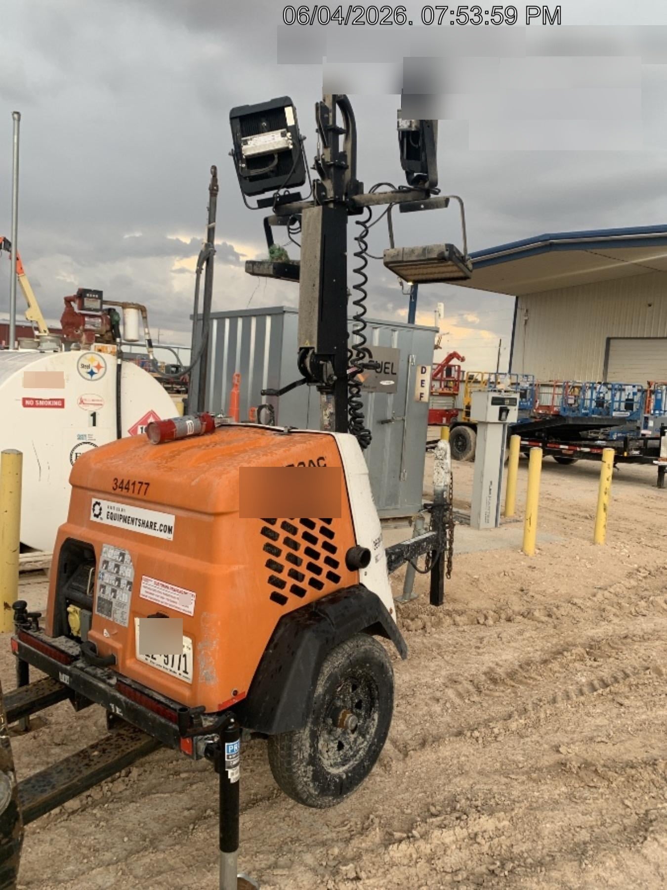2023 Generac MLT2 Diesel, Flex Switch 120V Input, Powerzone Controller, (4) 320W LED Lights, 4kW Generator, 39.9 Gal Fuel Tank, 2" Ball, T3