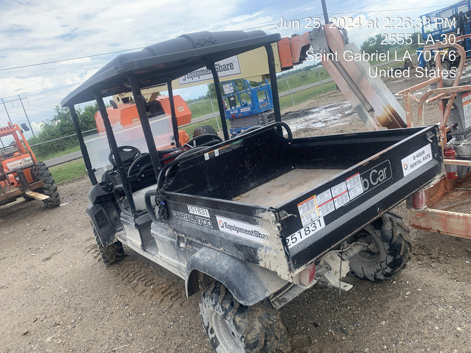 2023 Club Car CA1700D Canopy, Diesel, 4 Passenger
