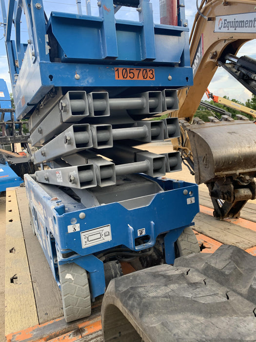 2020 Genie GS-1930 Solid Non Marking Tires, Beacon, Folding rails with half height swing gate