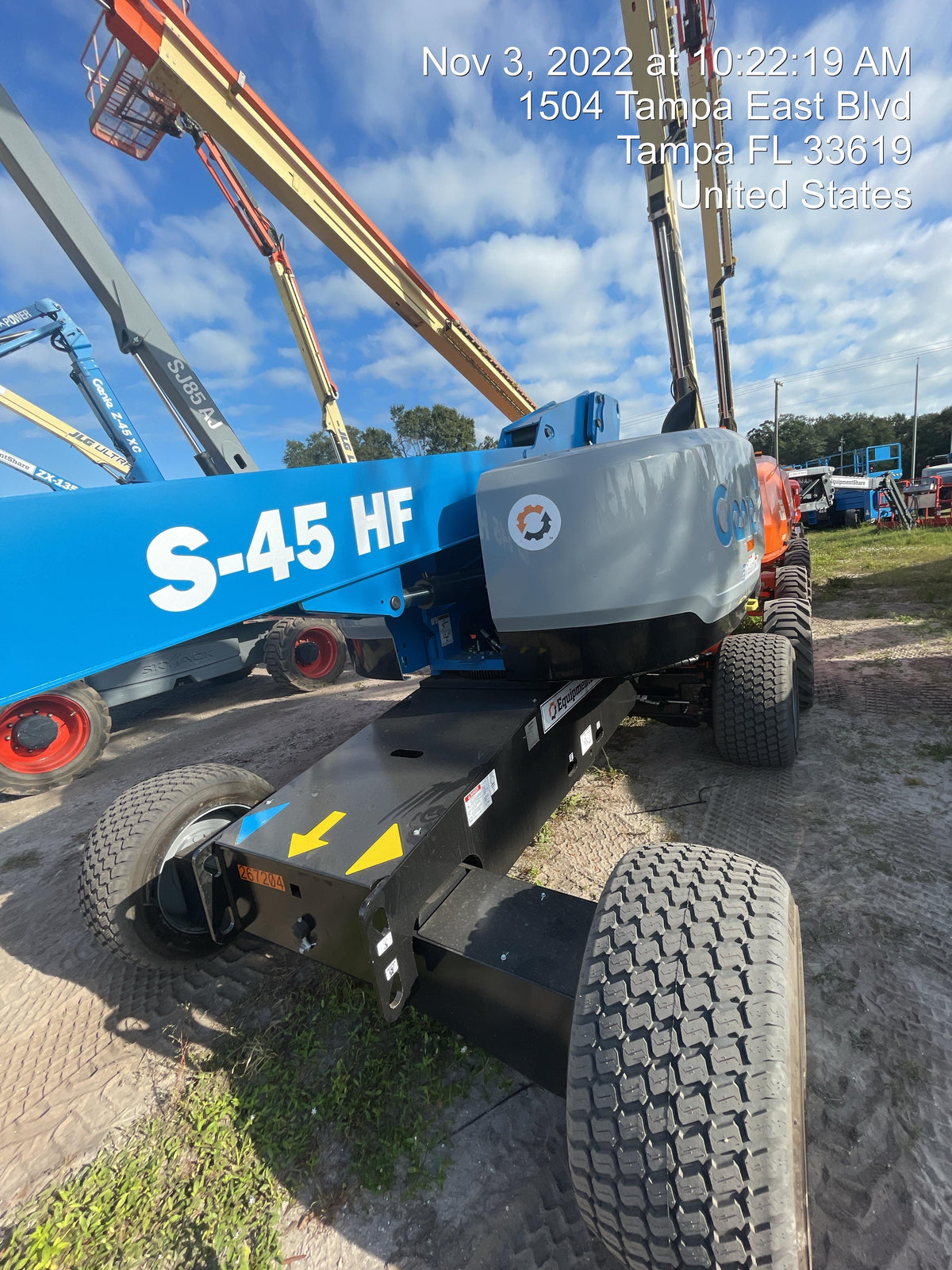 2022 GENIE S-45 HF
