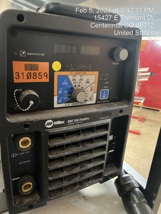 2023 MILLER ELECTRIC XMT 350