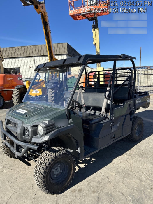 Kawasaki Mule PRO-DXT Kawasaki Mule 4x4 Diesel UTV w/Hard Top, Windshield, Beacon, Backup Alarm, ES Keypad/Hardware Installed