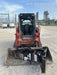 2019 Takeuchi TL10V2-CR Cab/Heat/AC, Rubber Tracks, Backup Alarm, Front & rear working Lights, Auxiliary Hydraulics, 2 Speed Travel, Engine Monitoring System, Hydraulic universal quick hitch w/76" HD smooth dirt bucket with bolt-on edge, 20.3 cubic feet capacity, 48" Pallet forks and frame