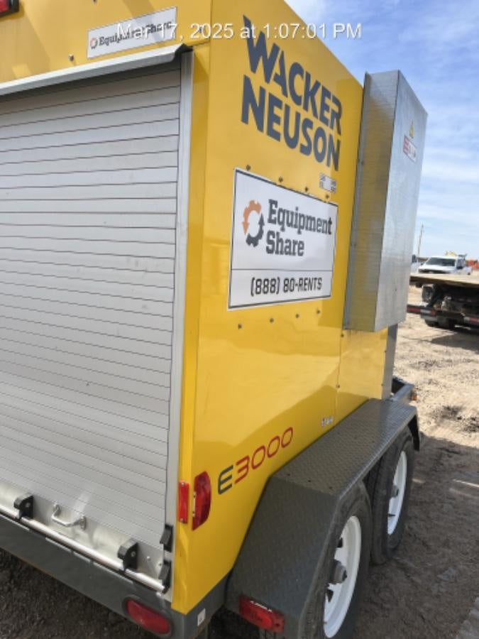 2020 WACKER NEUSON E3000