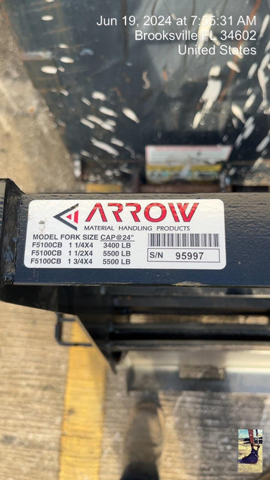 2024 ARROW MATERIAL HANDLING FS5100CB - 72"