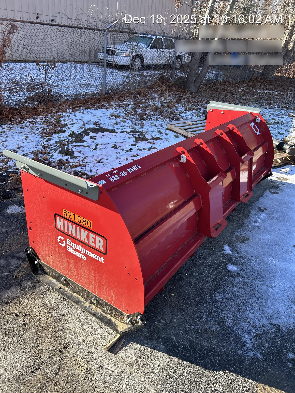 2025 HINIKER 3810 - Hiniker 10' Snow Plow