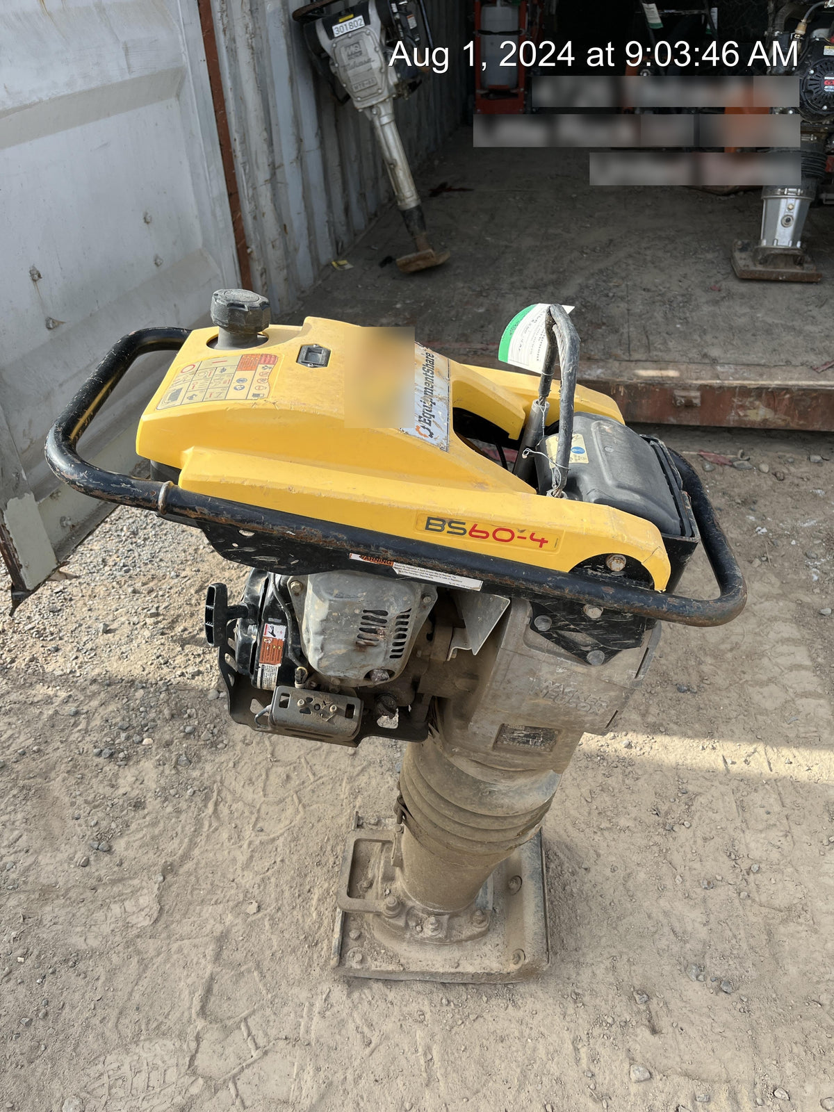 2019 WACKER NEUSON BS60-4As