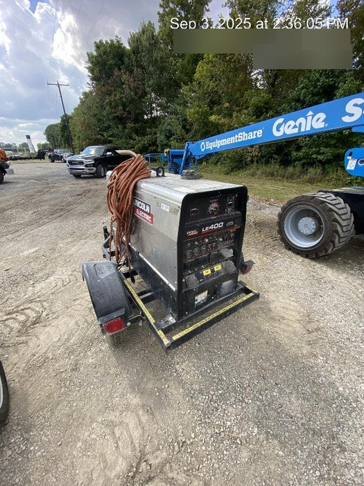 2024 Lincoln Electric LE400 Kubota V1505, Trlr, Cable Rack, Light Kit, ES Decals, T3