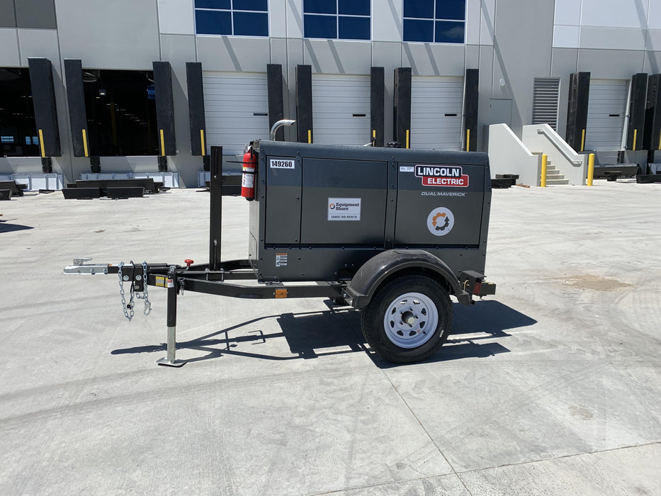 2021 Lincoln Electric Dual Maverick 200/200X Ready Pak 3 (includes trailer, cable rack, fender light kit)