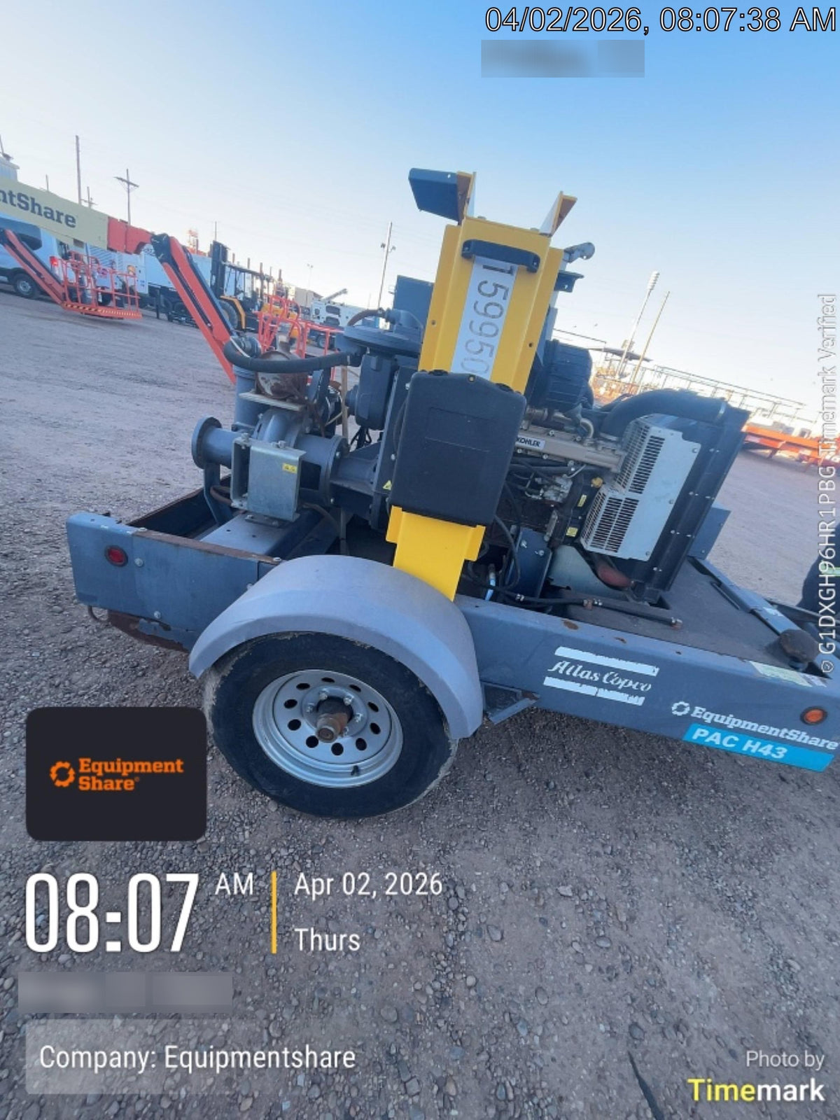 2021 ATLAS COPCO PAC H43 KD