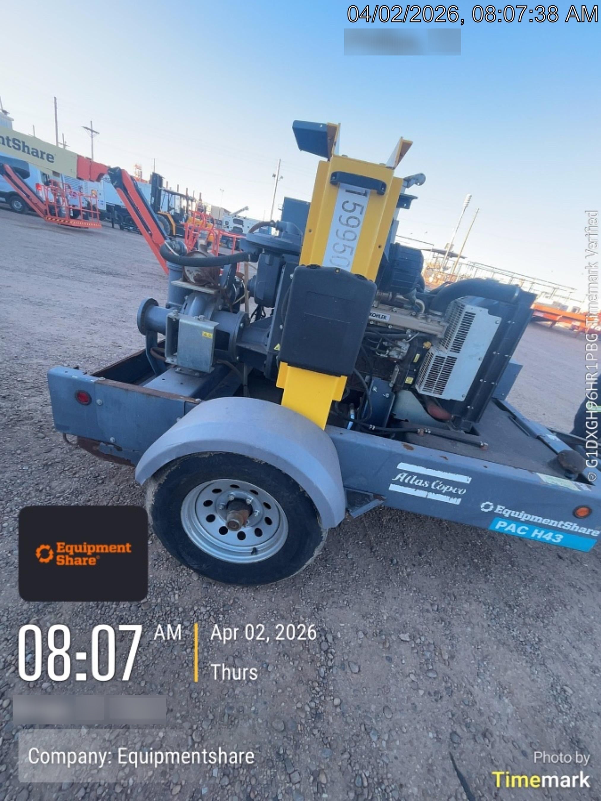 2021 ATLAS COPCO PAC H43 KD