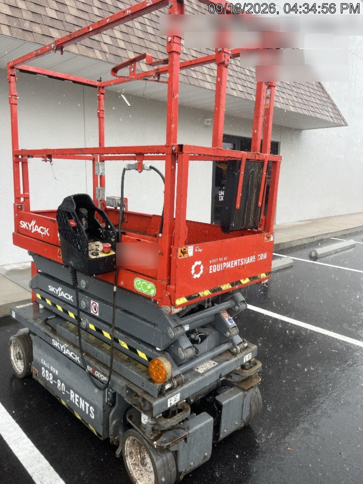 2024 Skyjack SJ3219 Electric Drive, Sld NM Tires, DBcns, RFRails, Power to Platform, T3 + Access Control