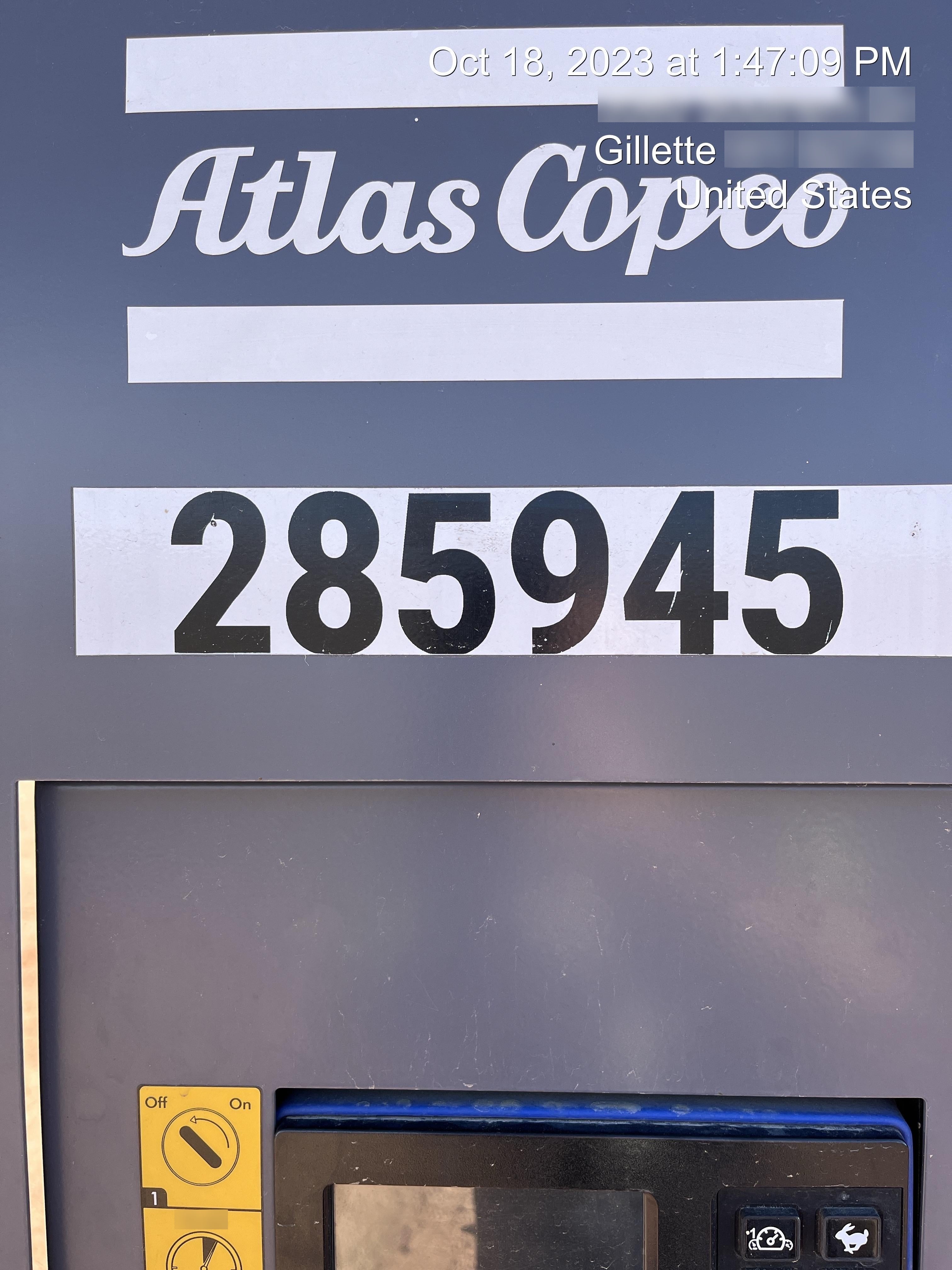 2022 ATLAS COPCO PAC F1212 VD