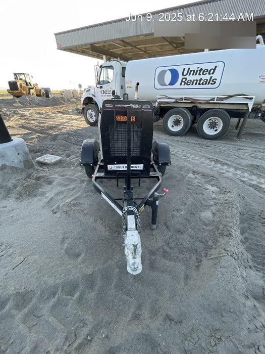 2022 Lincoln Electric Vantage 322 Trlr Mounted, Cable Rack, Light Kit